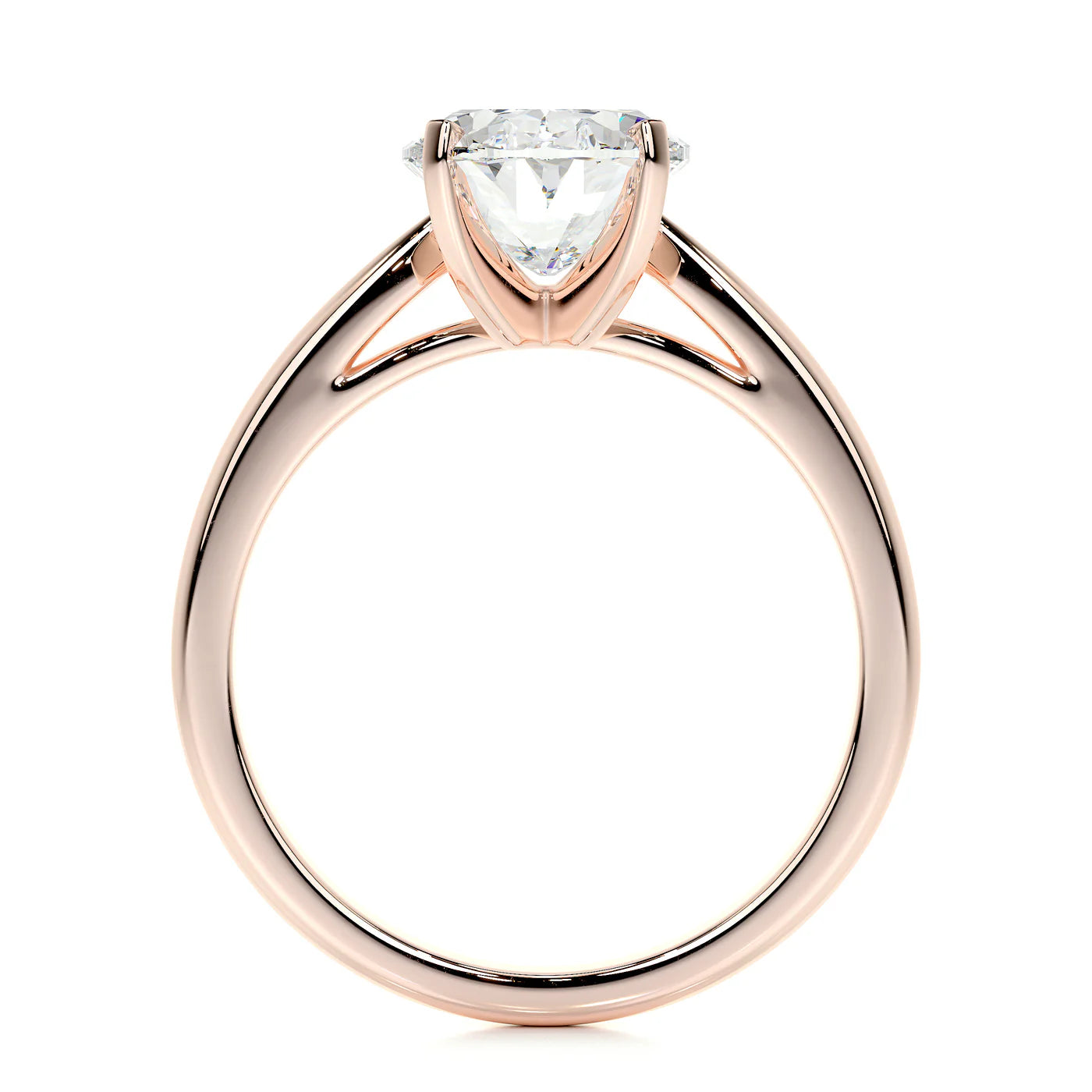 Aria Lab Grown Diamond Ring . Rose Gold