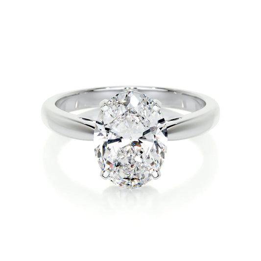 Aria Lab Grown Diamond Ring .  White Gold