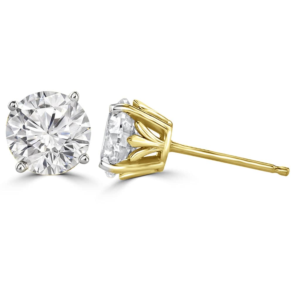 Camellia Lab Grown Diamond Earrings