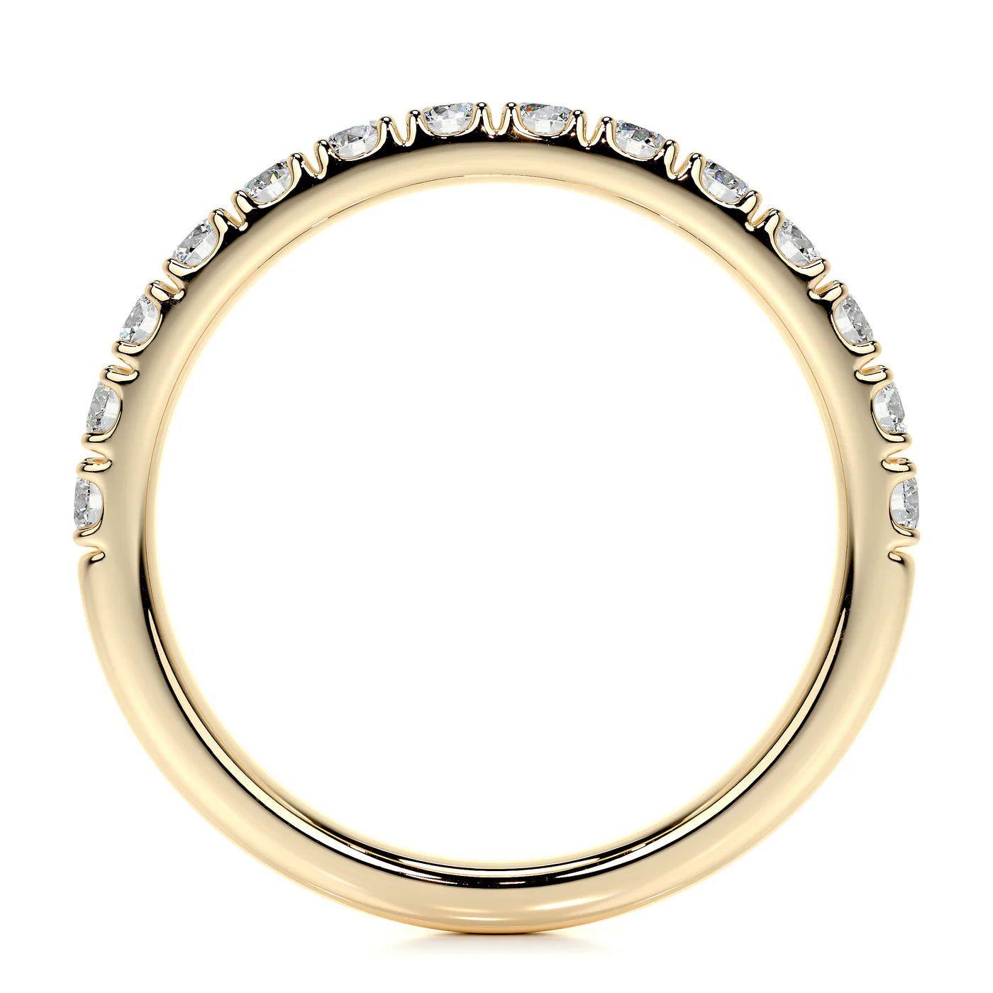 Mirabel Lab Grown Diamond Ring . Yellow Gold