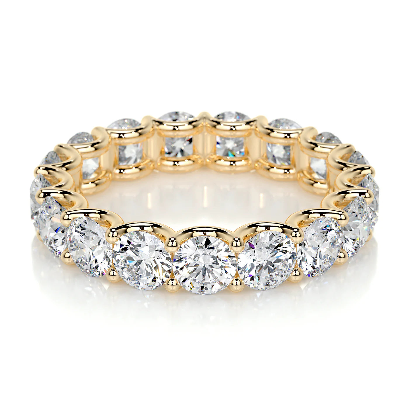 Sorella Lab Grown Diamond Ring . Yellow Gold