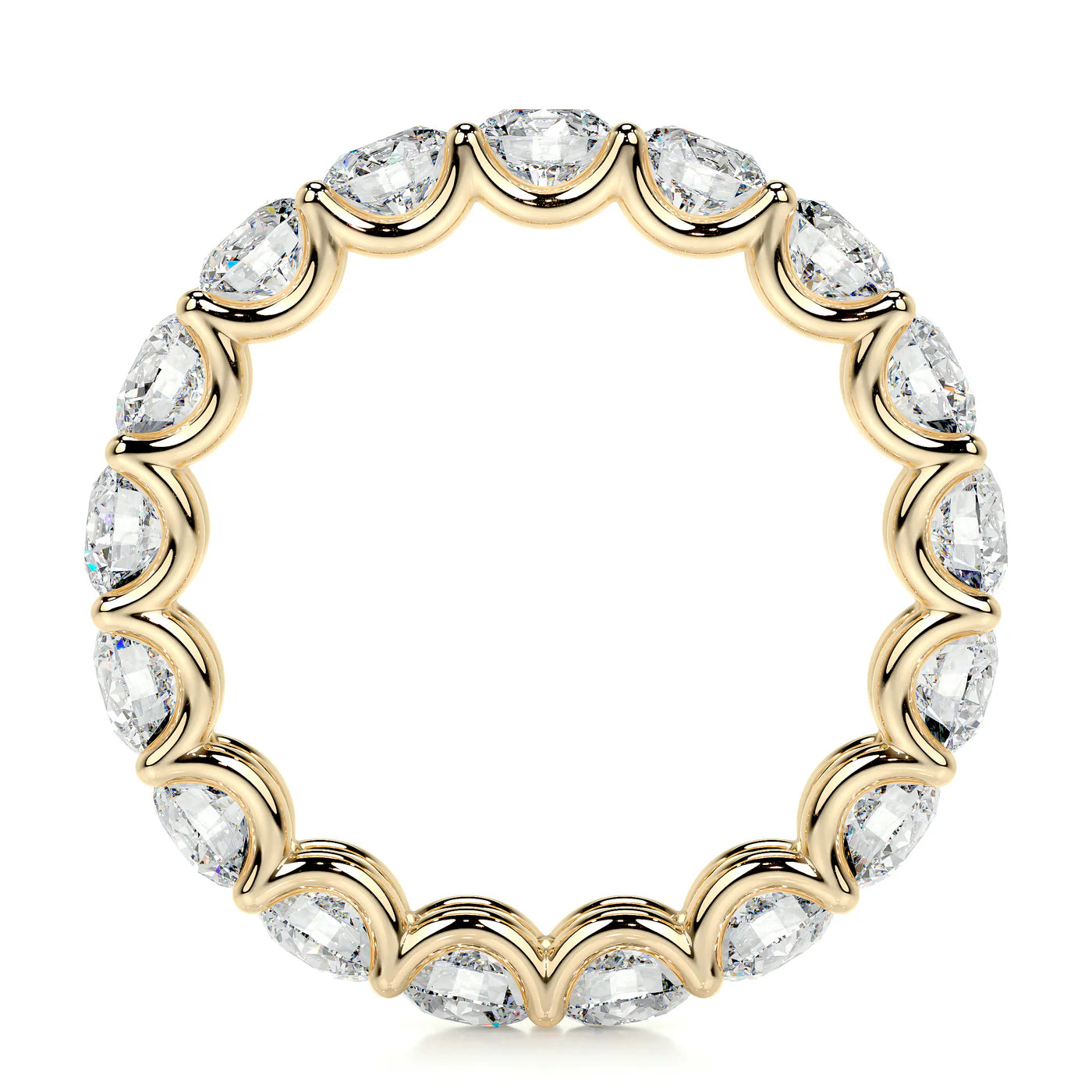 Sorella Lab Grown Diamond Ring . Yellow Gold