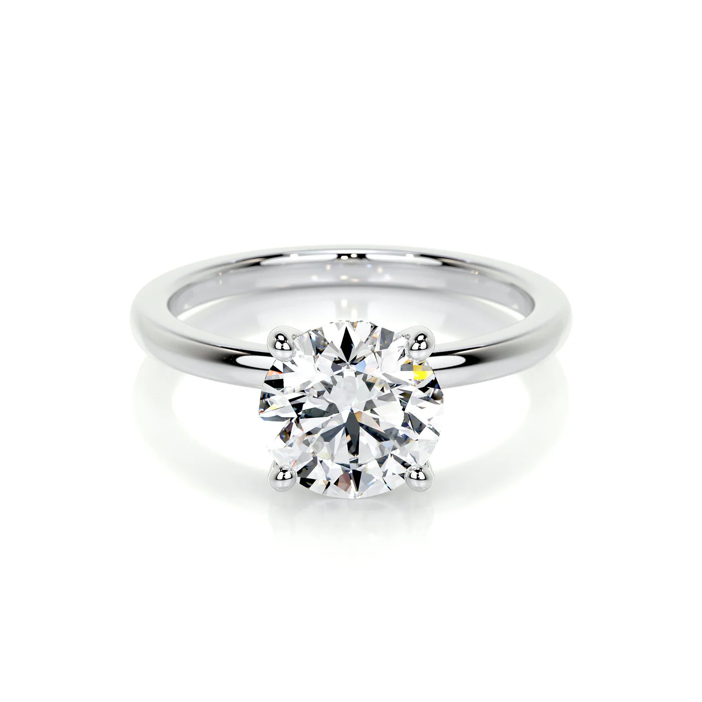 Alba Lab Grown Diamond Ring . White Gold