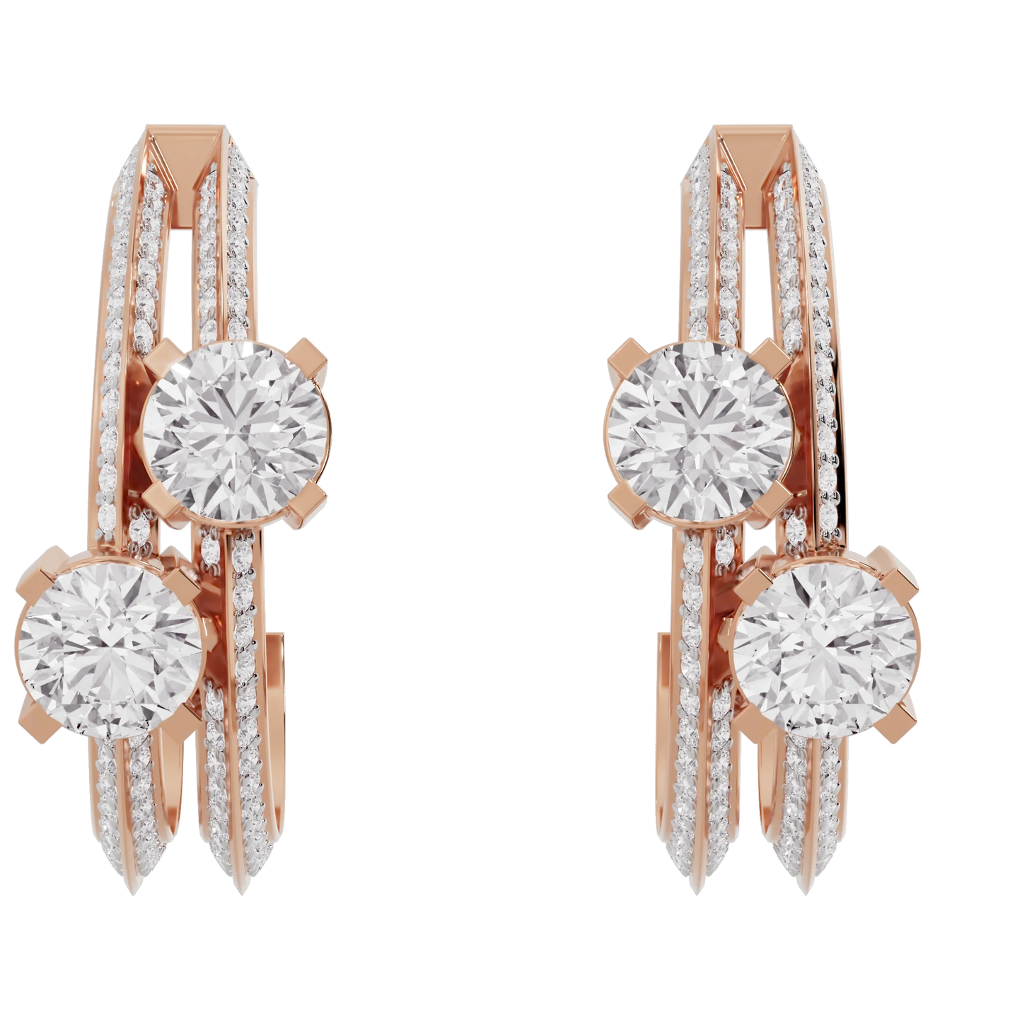 Éclat Lab Grown Diamond Earrings