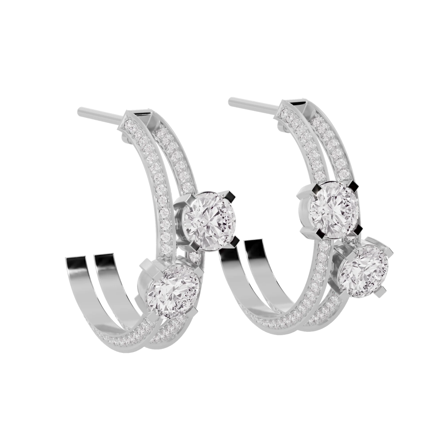 Éclat Lab Grown Diamond Earrings