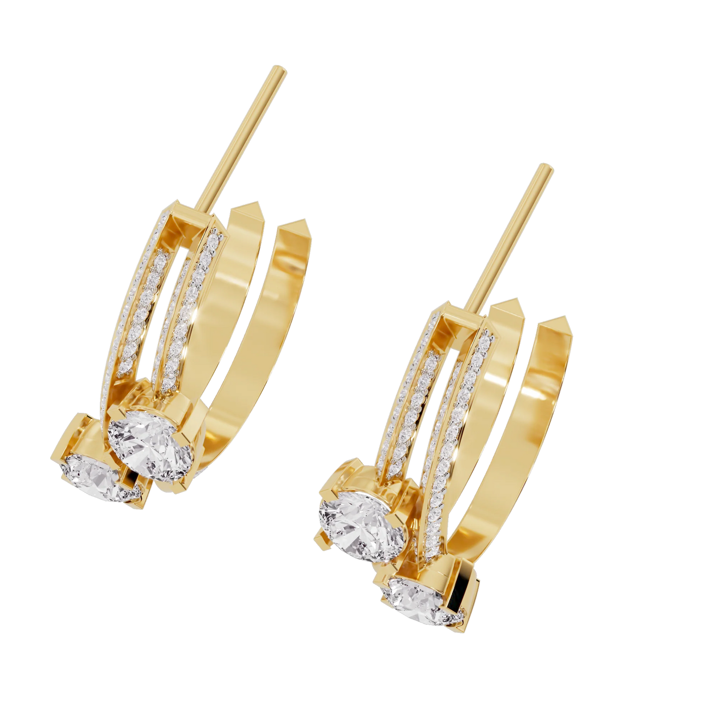 Éclat Lab Grown Diamond Earrings