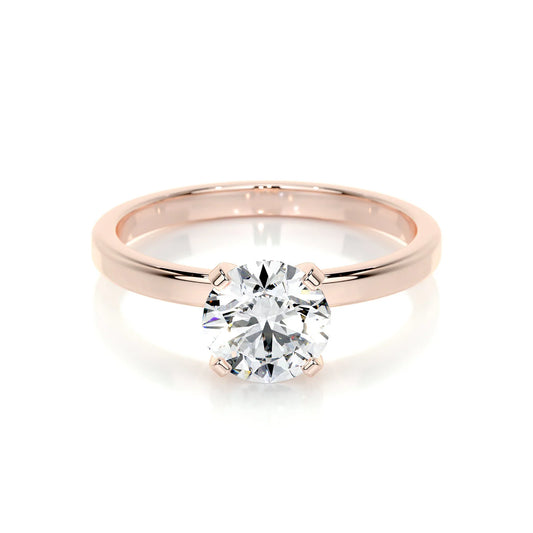 Glacia Lab Grown Diamond Ring . Rose Gold