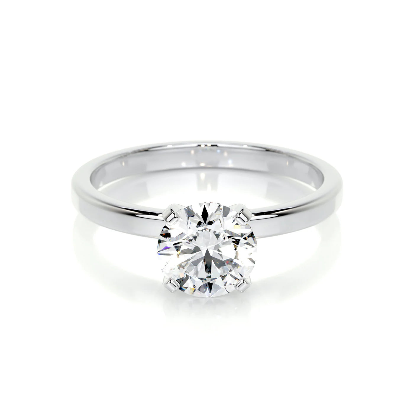 Glacia Lab Grown Diamond Ring . White Gold