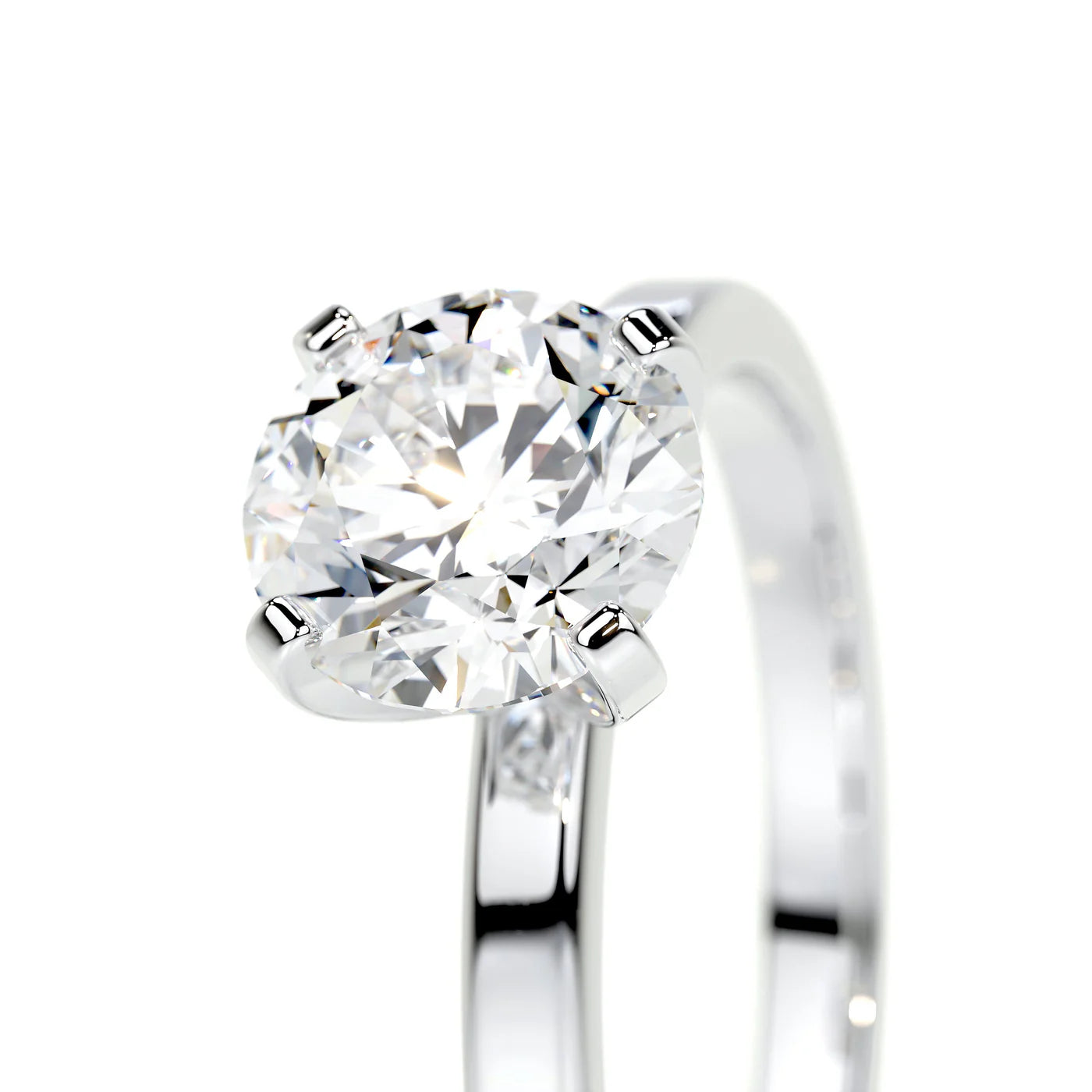 Glacia Lab Grown Diamond Ring . White Gold