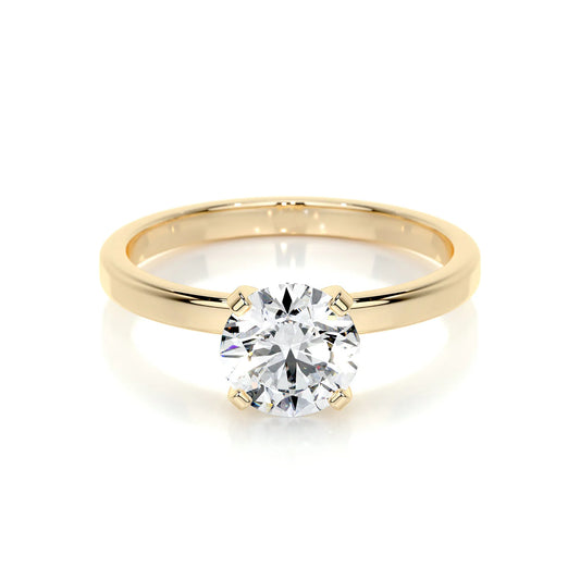 Glacia Lab Grown Diamond Ring . Yellow Gold