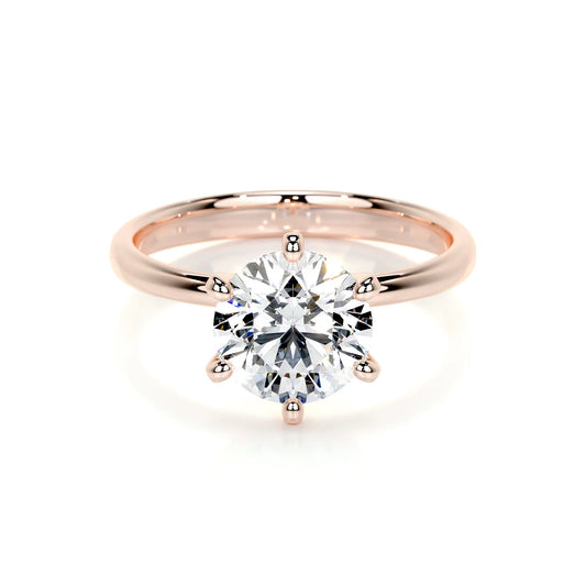 Lumina Lab Grown Diamond Ring . Rose Gold