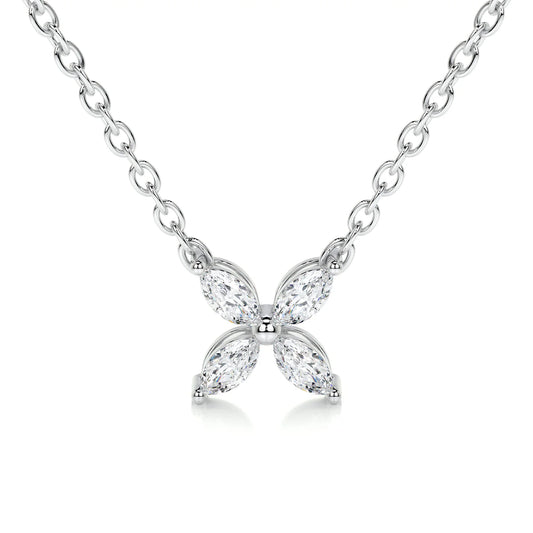 Marquise Lab Grown Diamond Necklace