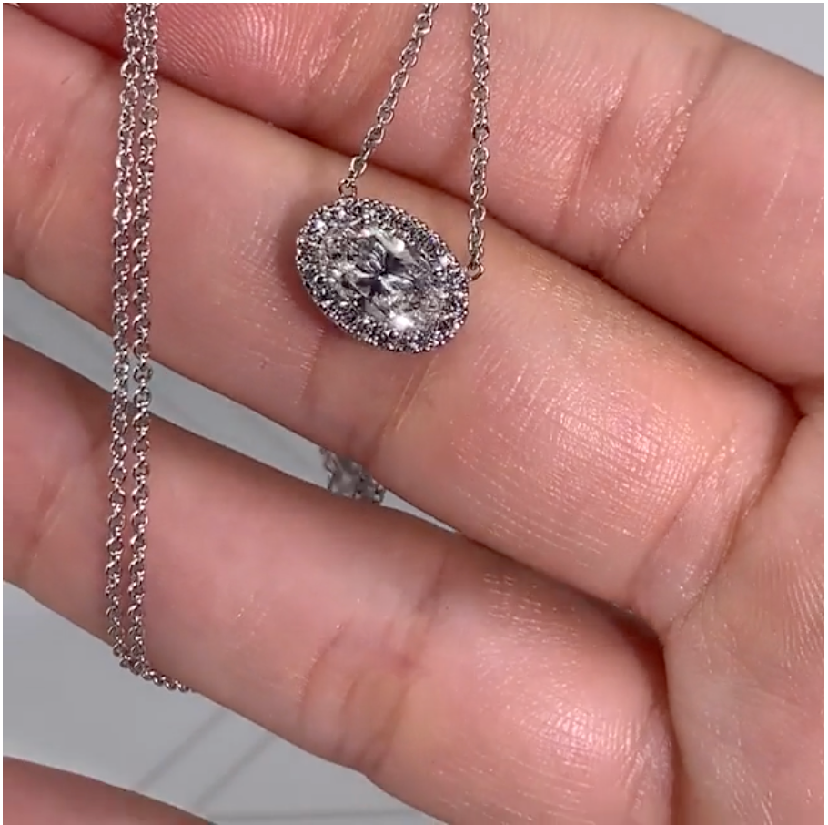 Miraya Lab Grown Diamond Necklace