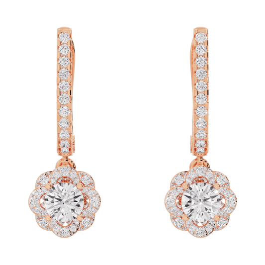 Roselle Lab Grown Diamond Earrings