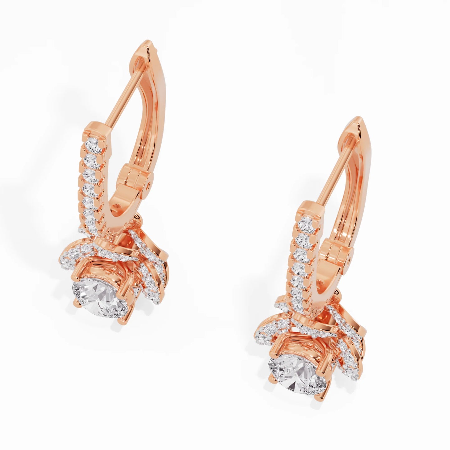 Roselle Lab Grown Diamond Earrings