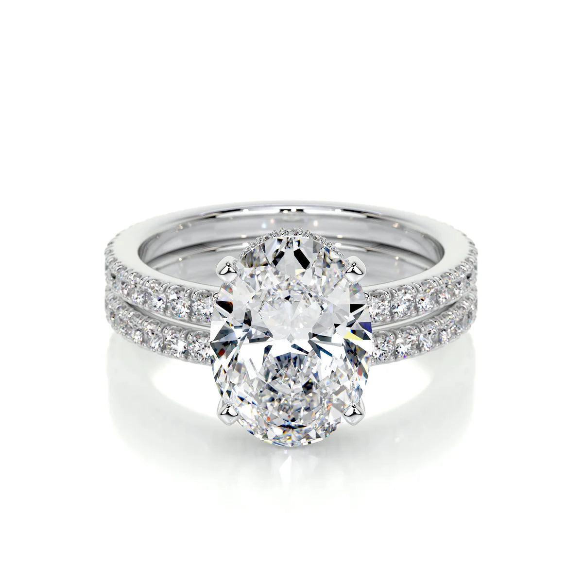 Stella Lab Grown Diamond Ring . White Gold