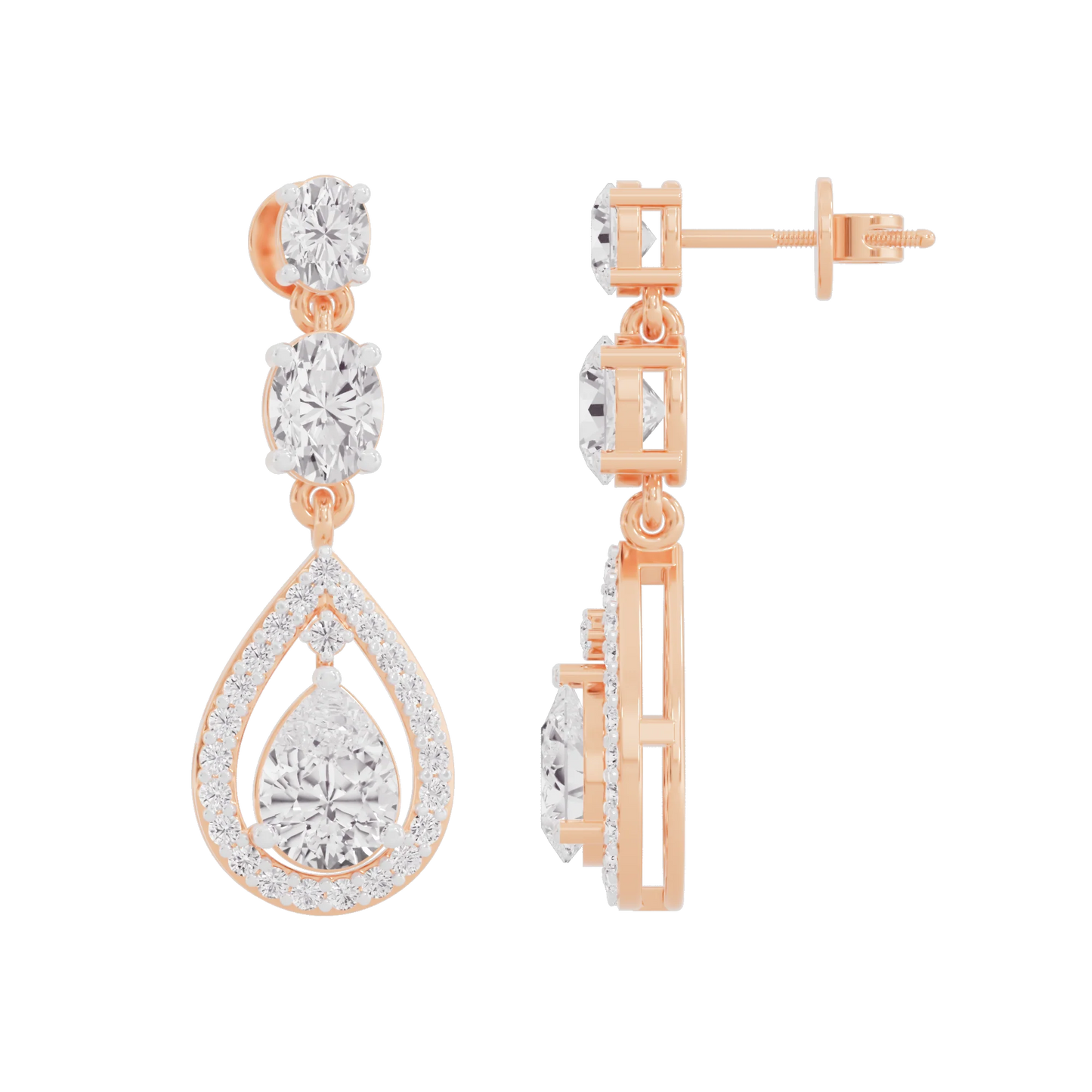 Zaria Lab Grown Diamond Earrings